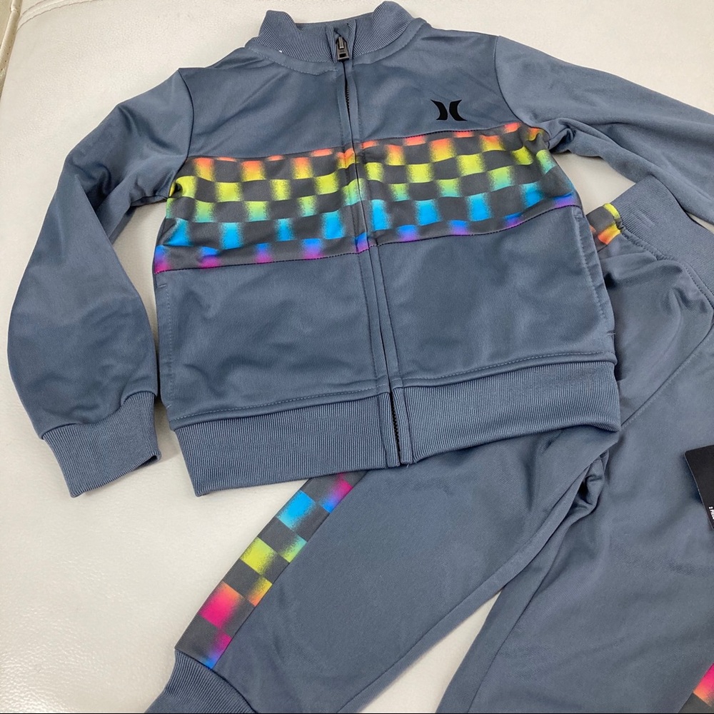 Hurley grey long sleeve active pants set 2300 - Picture 6 of 7